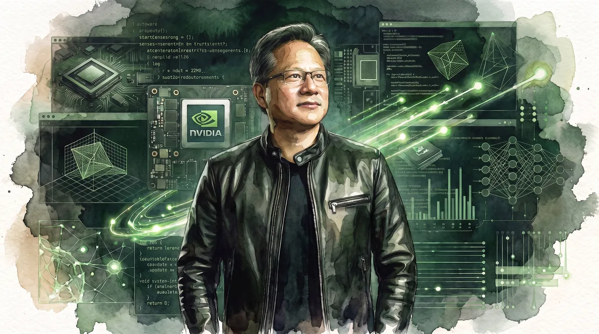 El jefe de Nvidia rechazó frenar la IA con Trump en altavoz: "No vamos a dejar que pase"