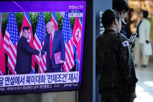 Trump orders Pentagon to reduce US-South Korea military drills