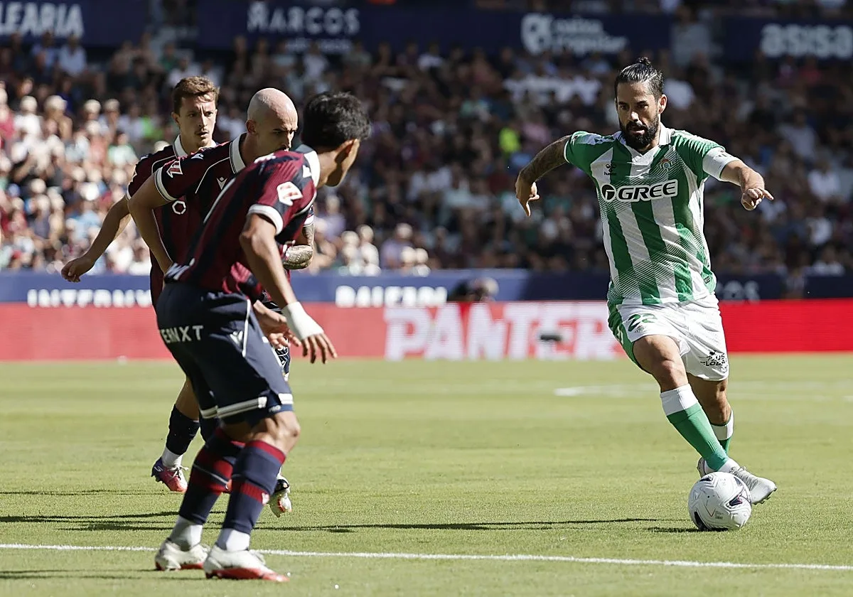 Levante - Betis, las estadísticas del partido