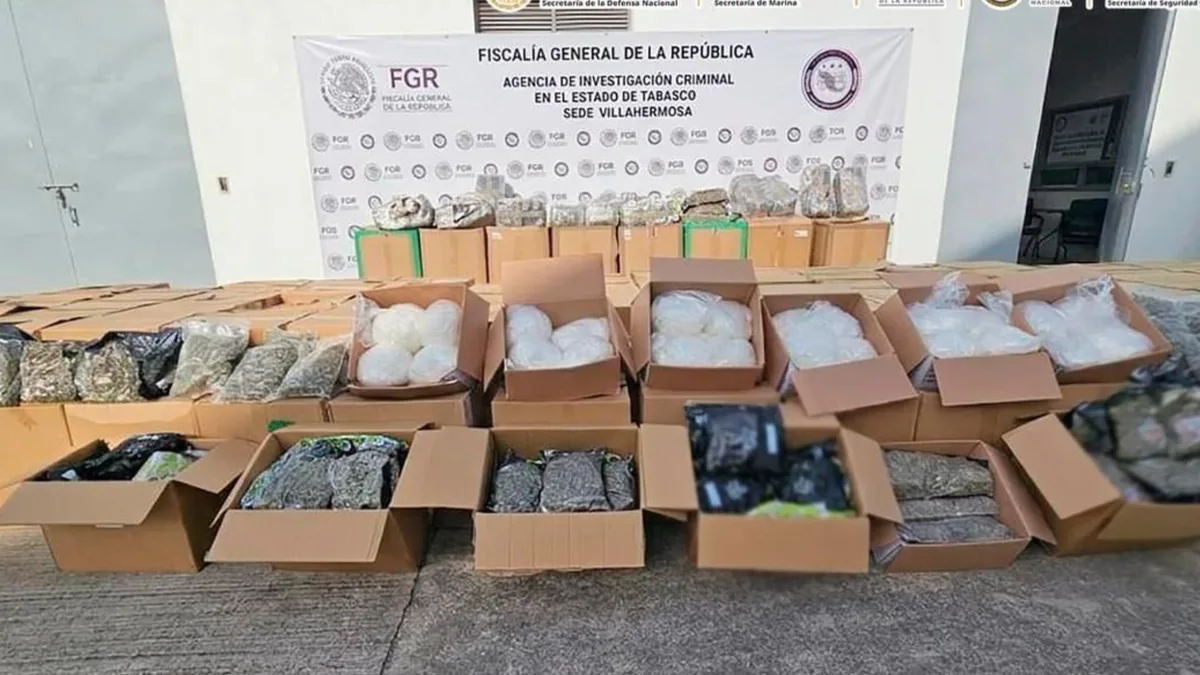 Capturan a un hombre que intentó pasar droga disfrazada de dulces de coco en Tabasco