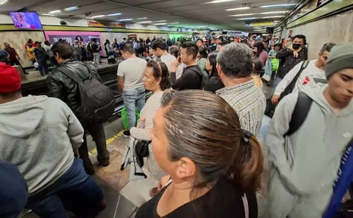 Otra vez la Línea 3 del Metro: no hay servicio en varias estaciones; revisan aparato de vía