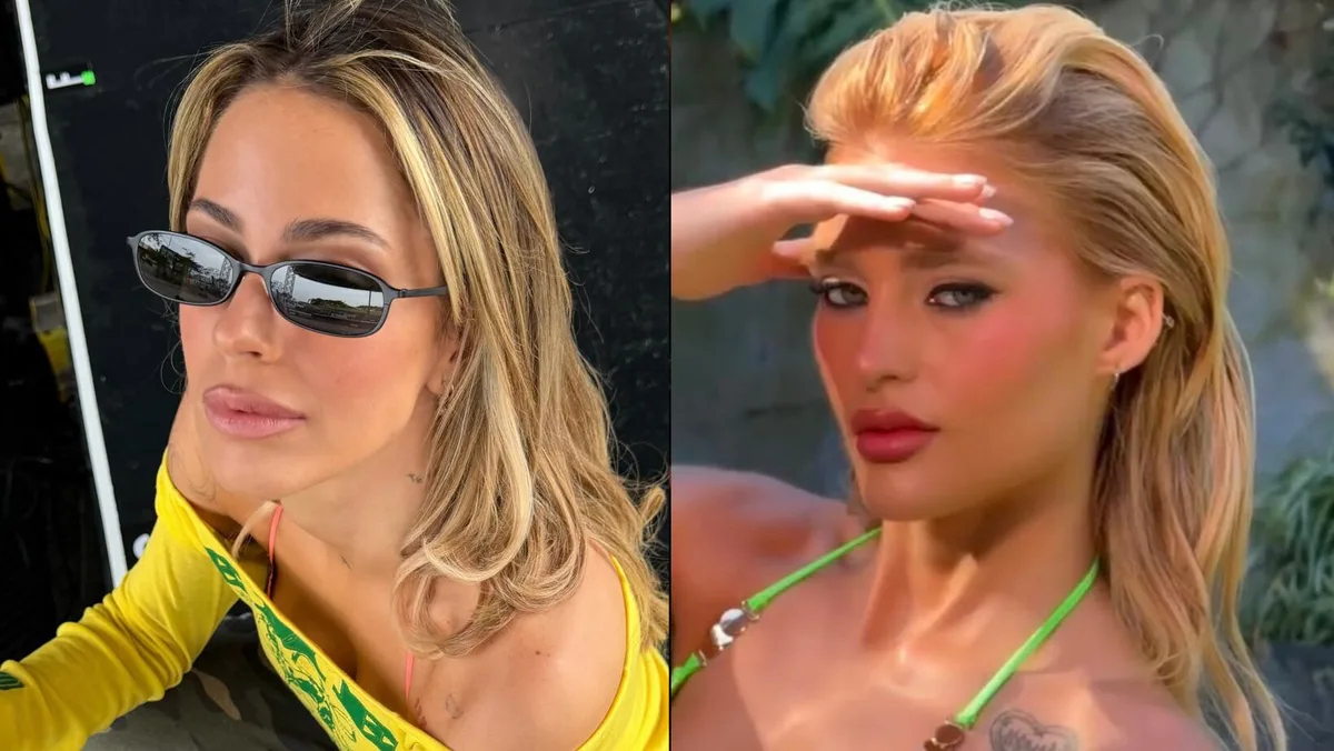 Tini Stoessel y Marta Fort confirmaron que el estampado camuflado se lleva en microbikinis