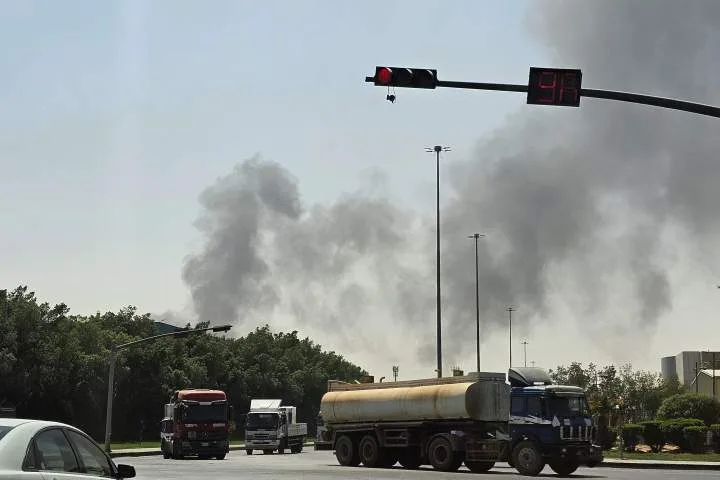 Explosions heard in Saudi capital as Middle-East conflict intensifies