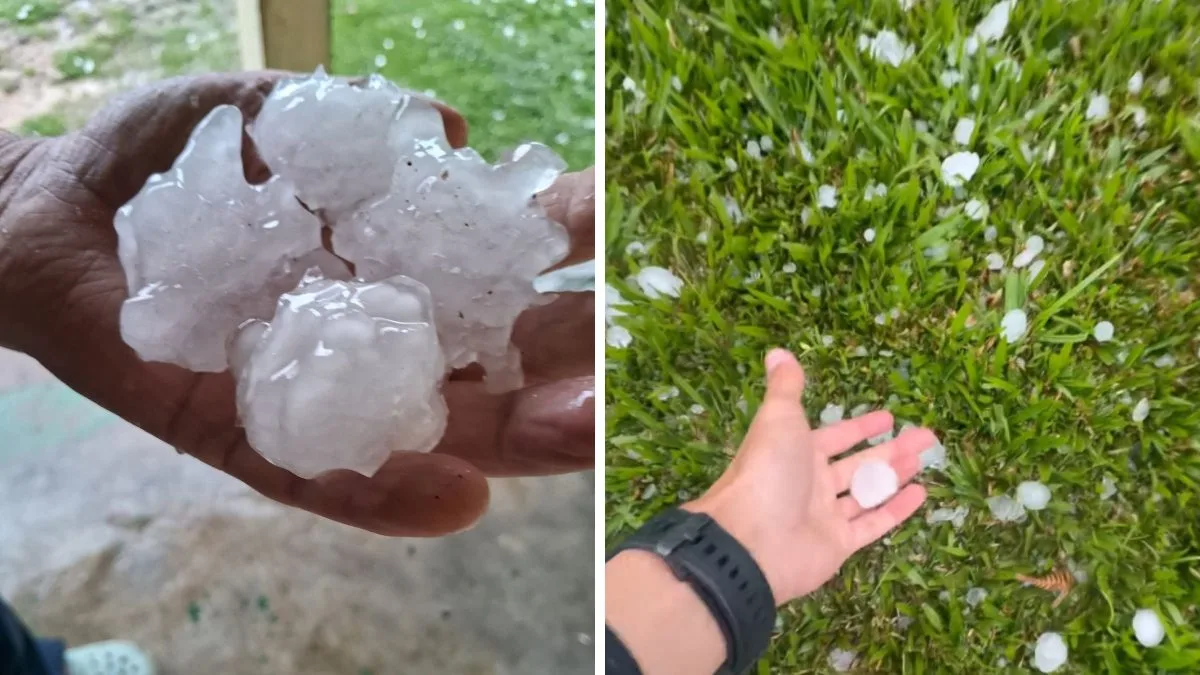 Estoque de lonas esgota após granizo afetar mais de 200 famílias e forçar socorro de cidades vizinhas em SC