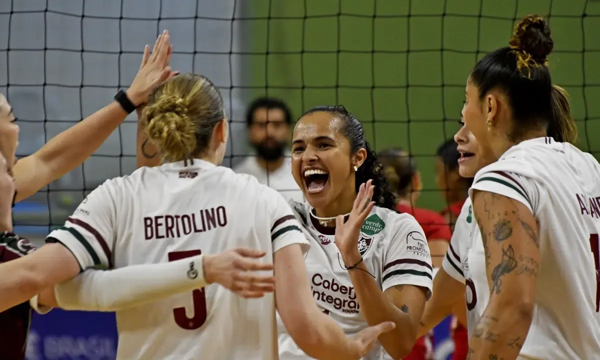 Fluminense estreia no Carioca feminino de vôlei com vitória sobre Tijuca