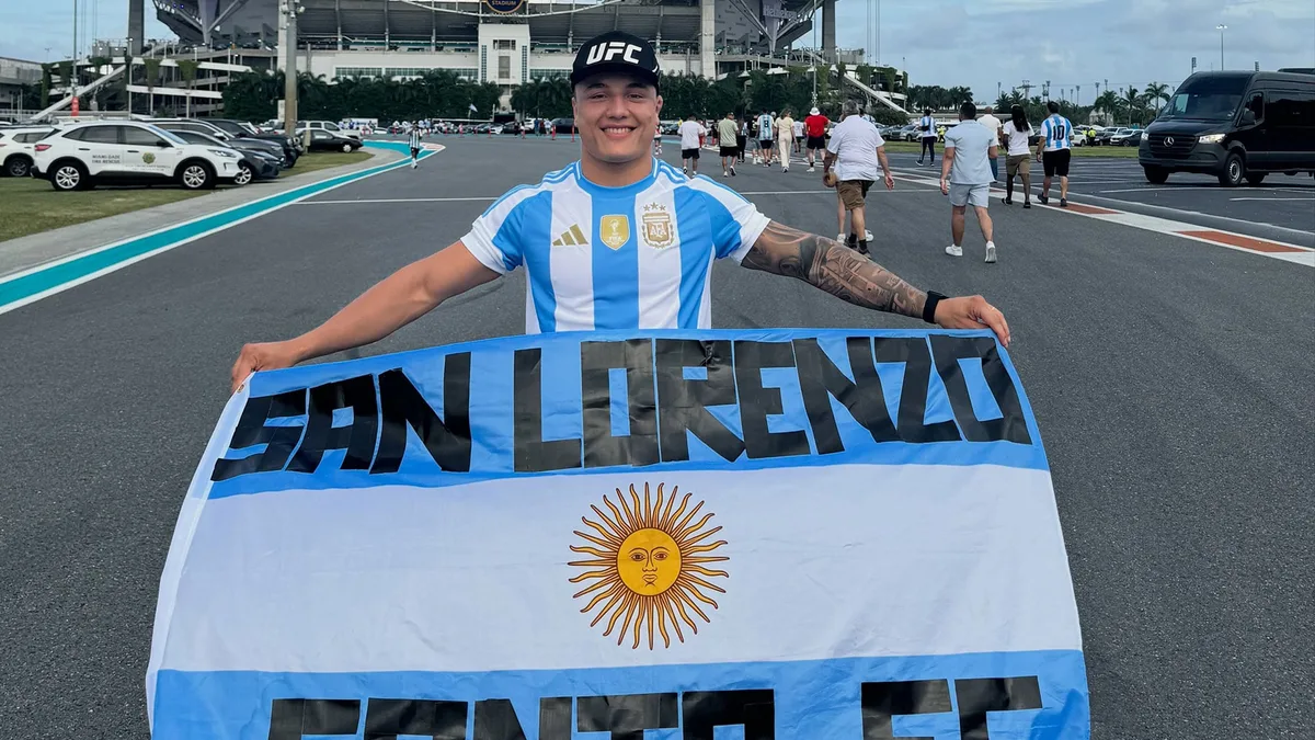El argentino Francisco Prado tendrá una pelea en UFC buscando cambiarlo todo: “Sé que puedo, soy peligroso”