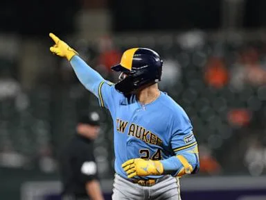 Brewers set franchise record with 98th victory, beat Orioles 3-0 to complete sweep