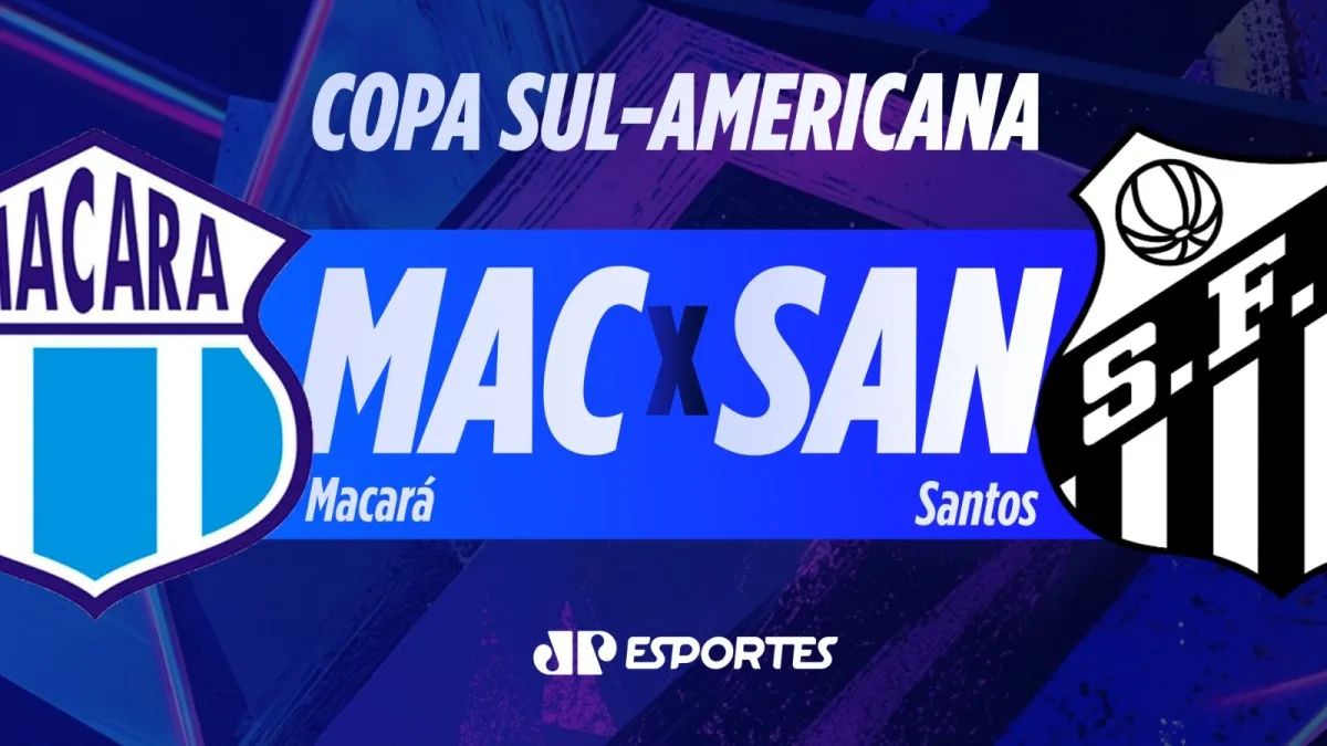 Macará x Santos: acompanhe a transmissão da Jovem Pan ao vivo