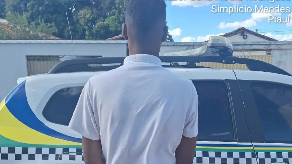 Com arma de choque e drogas em casa, suspeito de furtos é conduzido pela polícia no Piauí