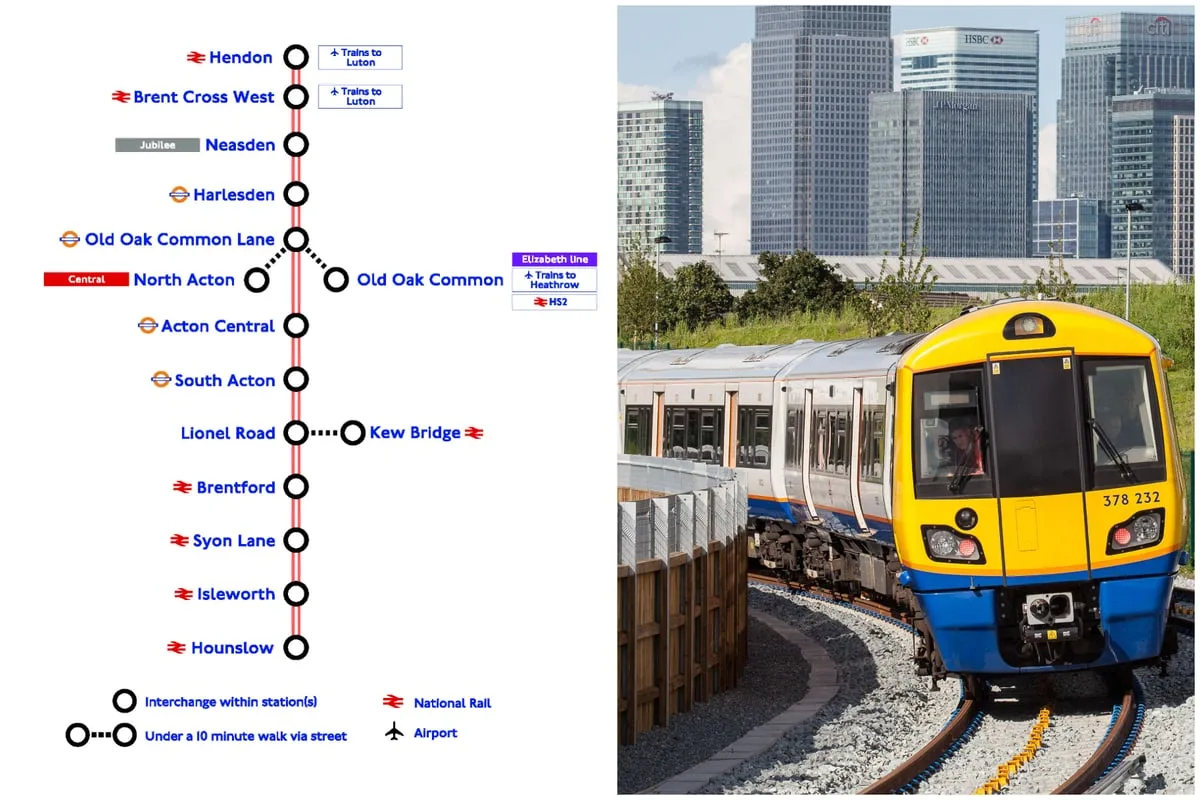 West London to be linked up by new Overground line - as TfL seeks people's feedback on planned 11-mile route