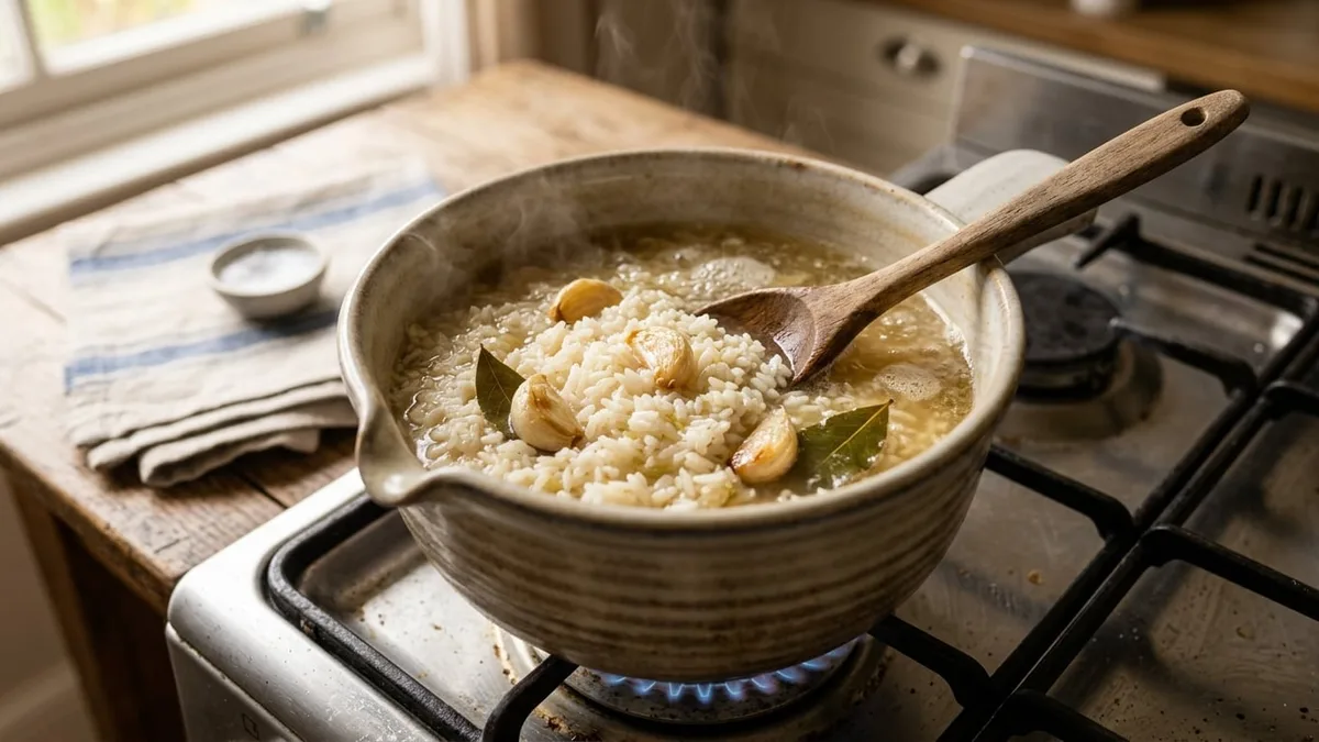 Cocineros coinciden sobre el arroz: “Para que quede perfecto, no agregues más agua, mejor usá 3 ajos, 2 hojas de laurel y caldo”