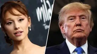 ¡Sin titubeos! Ariana Grande enfrenta al presidente Donald Trump