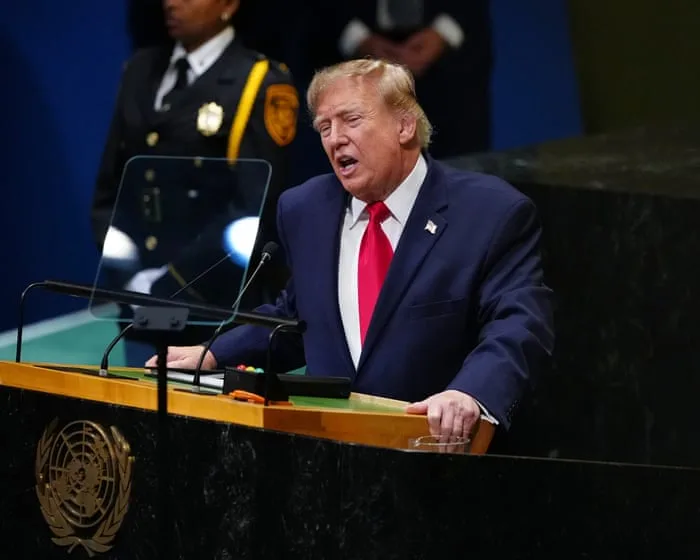 Donald Trump scolds CNN anchor for covering him at the United Nations