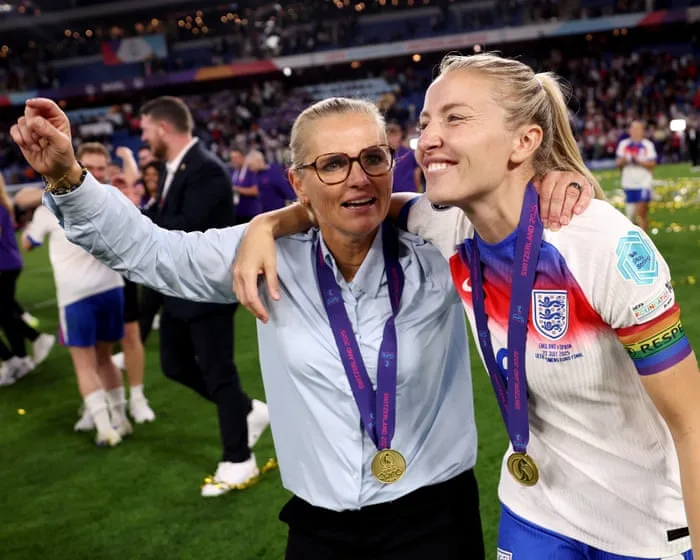 Sarina Wiegman signs contract extension to stay as England women head coach until 2029