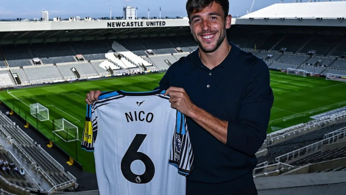Nico Gonzalez 'Excited' To Join Newcastle United From Manchester City