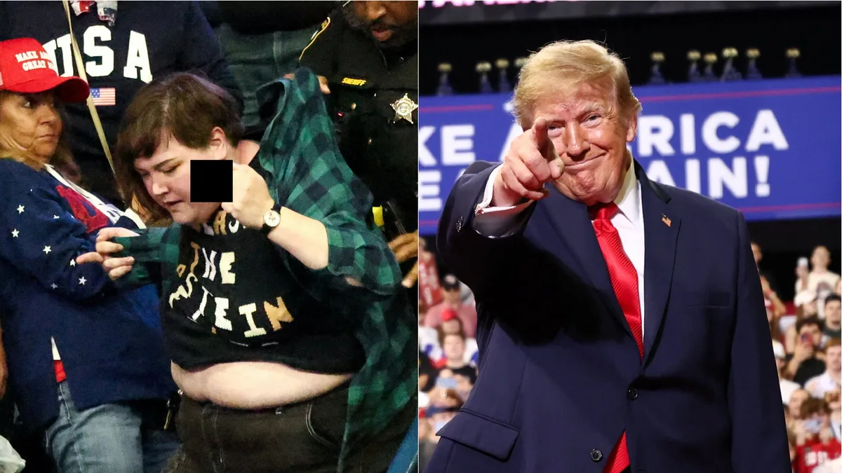 Trump Mocks Looks of Woman Violently Attacked at His Rally