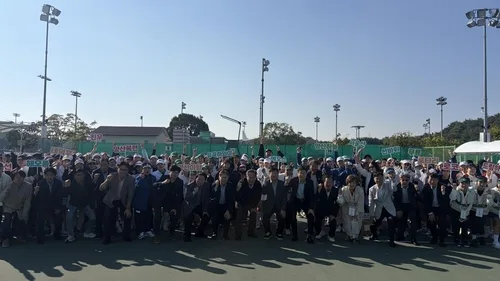 울산서 23회 경동도시가스배 가스안전 여성테니스대회 열려