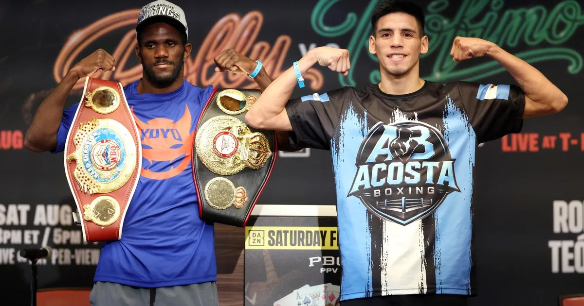 La patriada del argentino Bebu Verón contra Yoenli Hernández: de atender un almacén a las grandes ligas de boxeo en Las Vegas