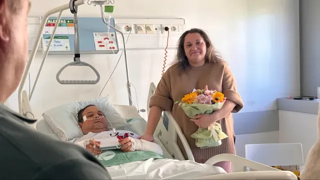 Utente internado casa-se na ULS Braga: "Cuidar de alguém também é ajudar"