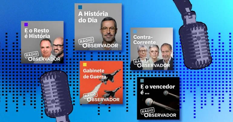 Observador lidera ranking de podcasts de setembro