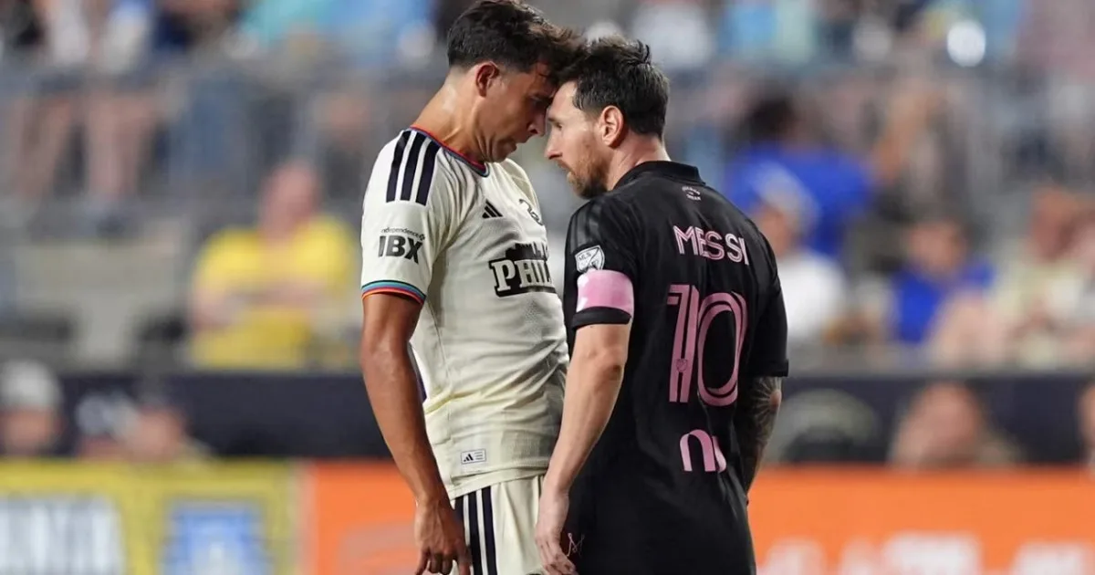 Lionel Messi fue sancionado por la MLS tras golpear a un rival en la nuca