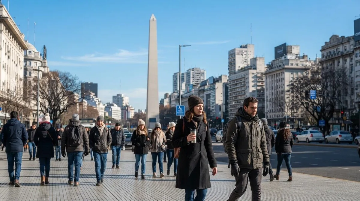 Clima en Ciudad Autónoma de Buenos Aires hoy lunes 24 de agosto: cielo claro y frío