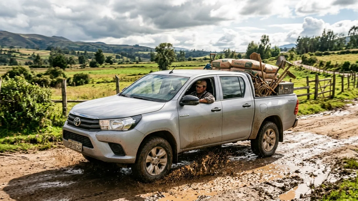 Picape diesel entrega 204 cv e 42,8 kgfm de torque com câmbio manual, tração 4×4 reduzida e bloqueio de diferencial