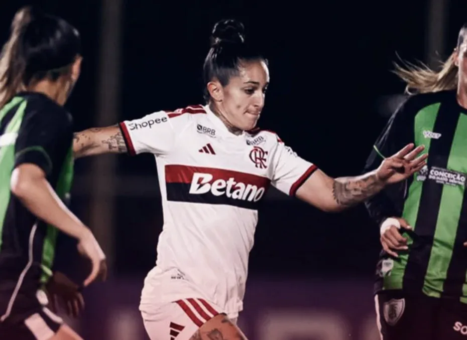 Flamengo busca empate com o América-MG pelo Brasileirão feminino