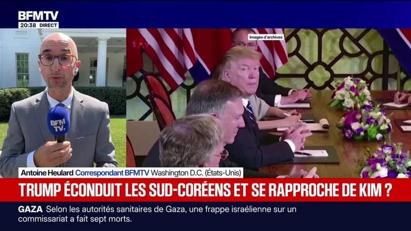 Donald Trump a annoncé qu'il rencontrerait pendant l'année le dirigeant nord-coréen Kim Jong Un