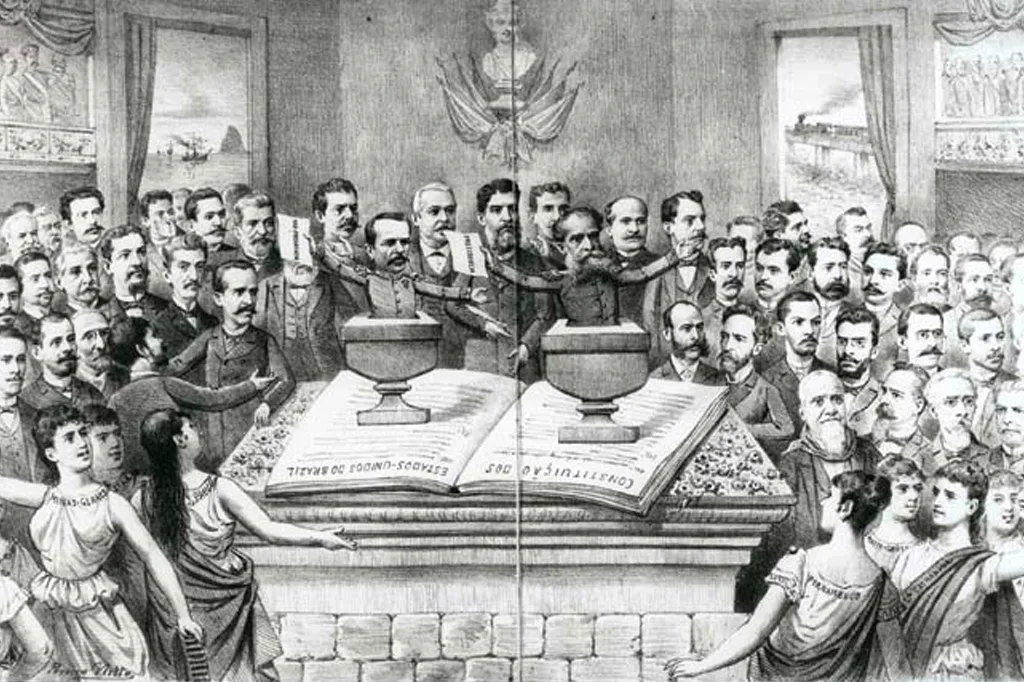 Como foi a primeira eleição presidencial do Brasil, em 1891?