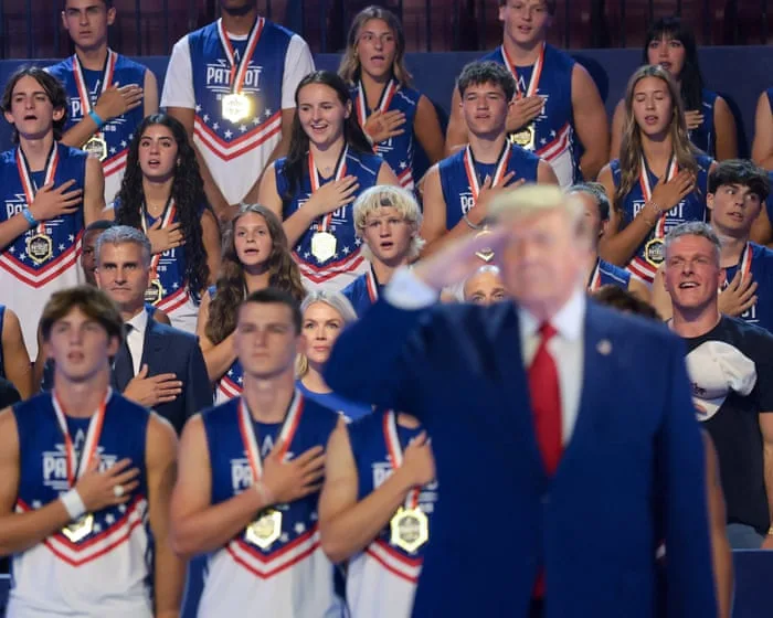 Trump’s dismal Patriot Games were the Hunger Games ordered off Temu | Aaron Timms