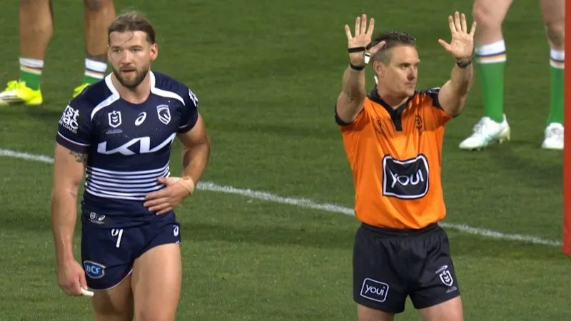 Carrigan in hot water for high shot
