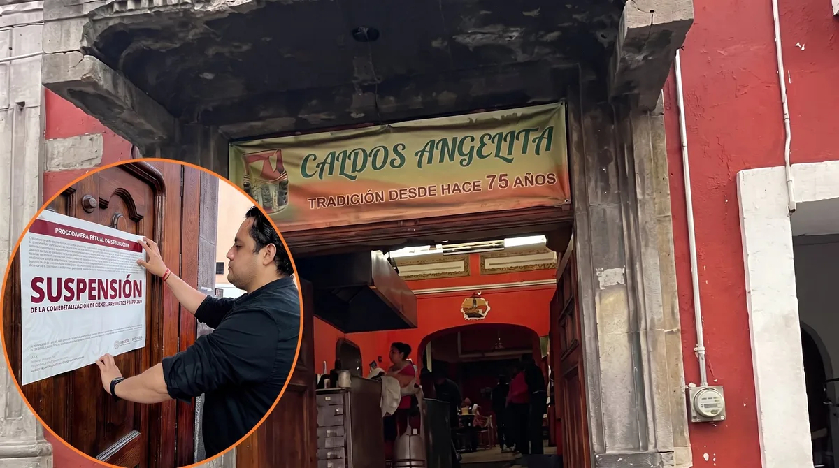 La propina no era tan opcional: Profeco suspende Caldos Angelita en Puebla ante repetidas quejas de comensales