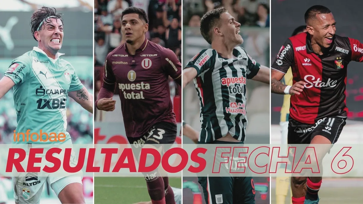 Resultados de la fecha 6 del Torneo Clausura de la Liga 1 2026 HOY: así van los partidos