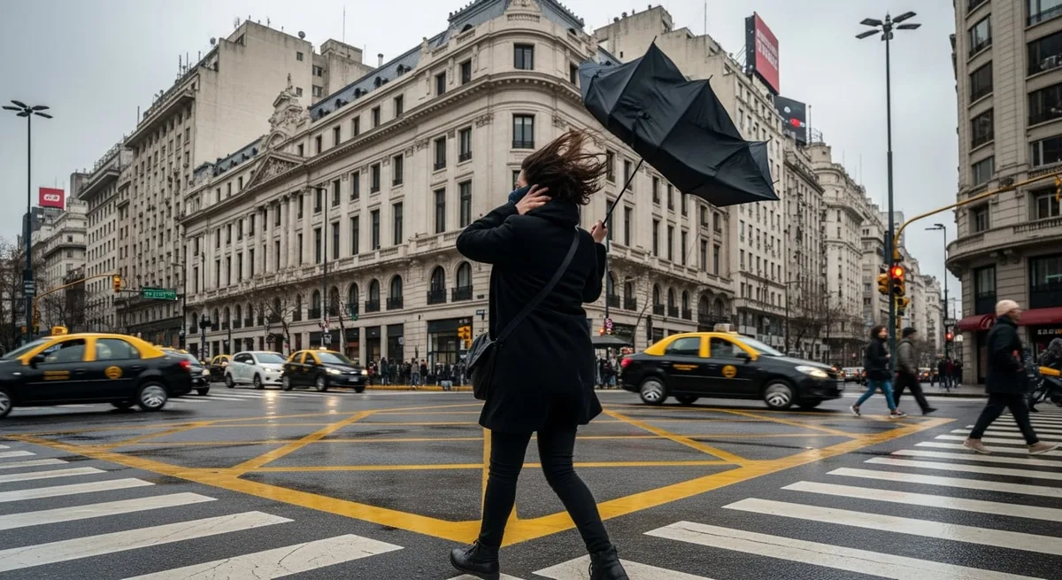 Se espera otra semana gris en el AMBA: las temperaturas serán de hasta 5 grados por debajo de lo normal