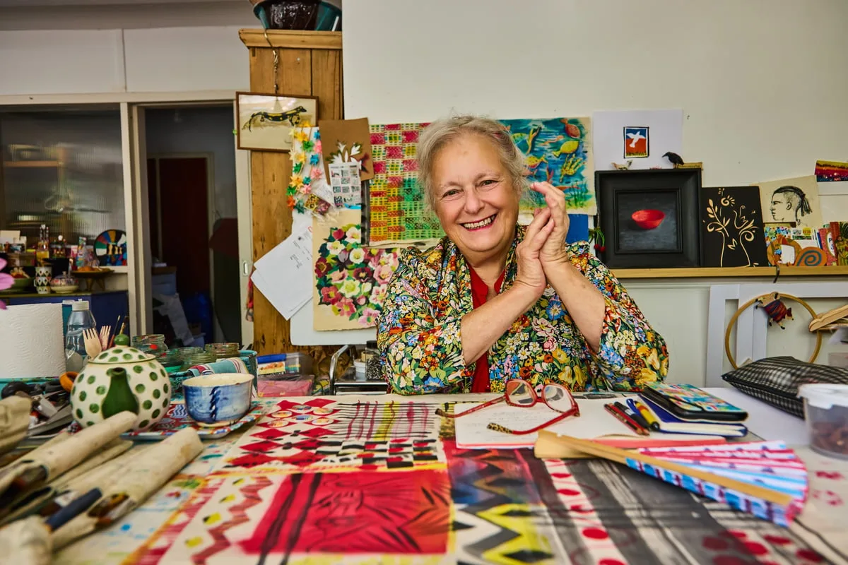 A rich tapestry: At home with print designer Sarah Campbell