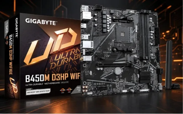 Em pleno 2026, GIGABYTE lança novas placas-mãe B450 para processadores Ryzen