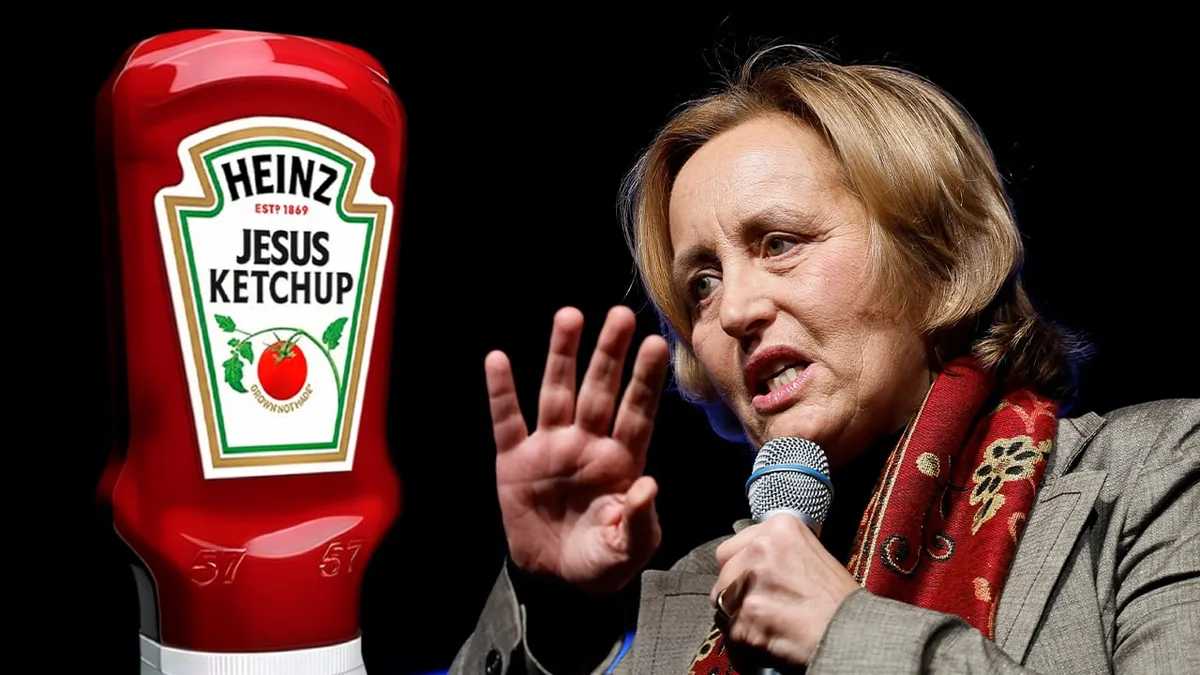 Von Storch will Jesus auf der Flasche - AfD zieht in den Ketchup-Kampf
