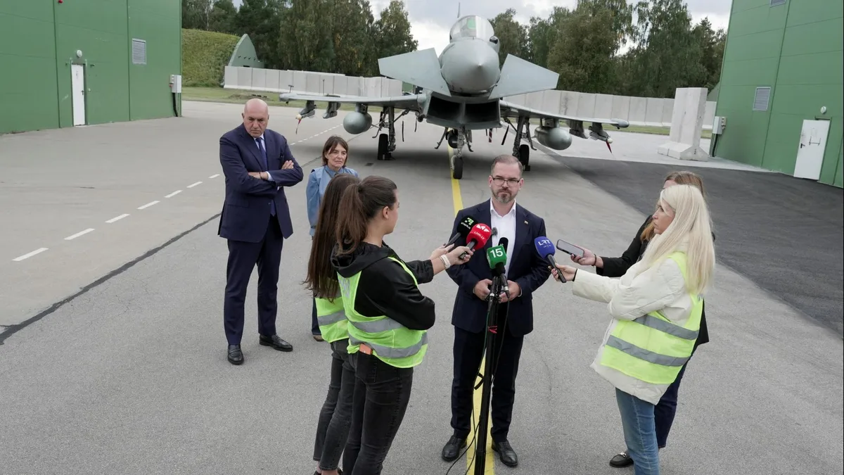 Drohne über Litauen war laut Regierung mit Sprengstoff bestückt