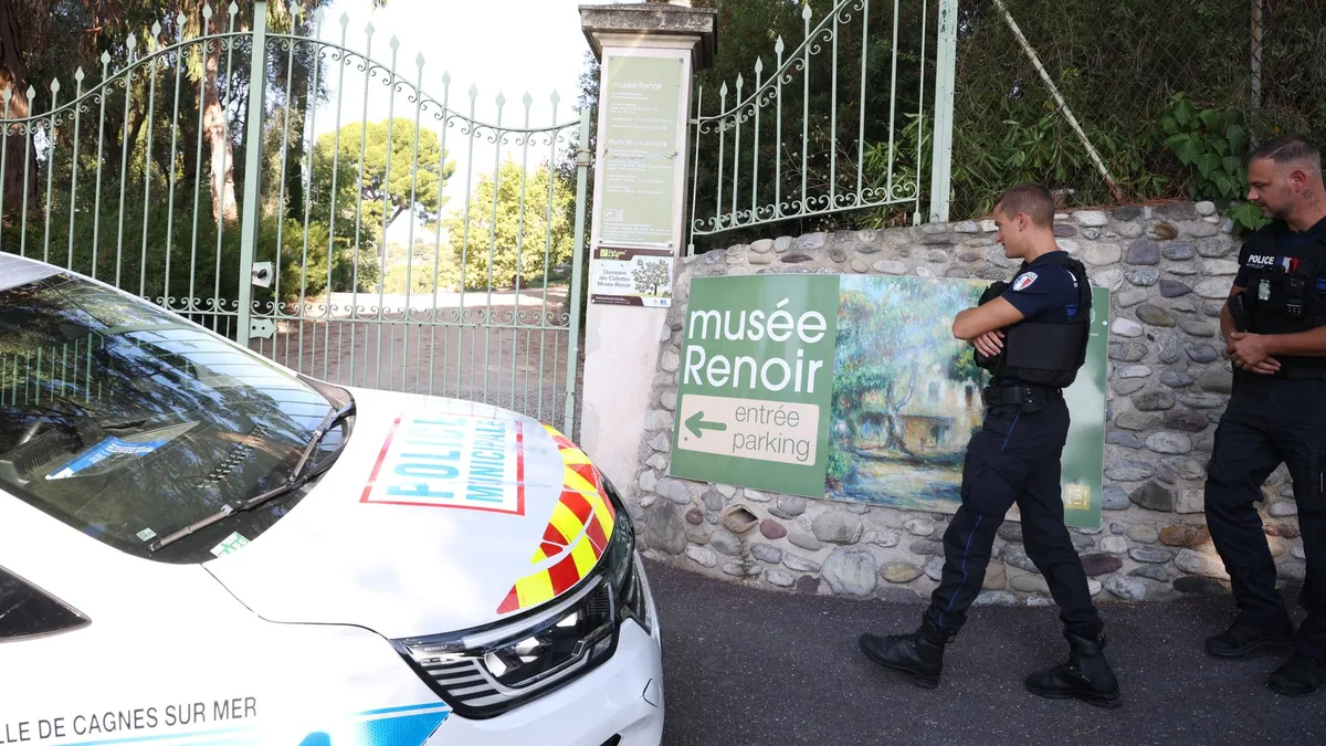 Cagnes-sur-Mer : les deux tableaux de Renoir volés retrouvés un mois plus tard