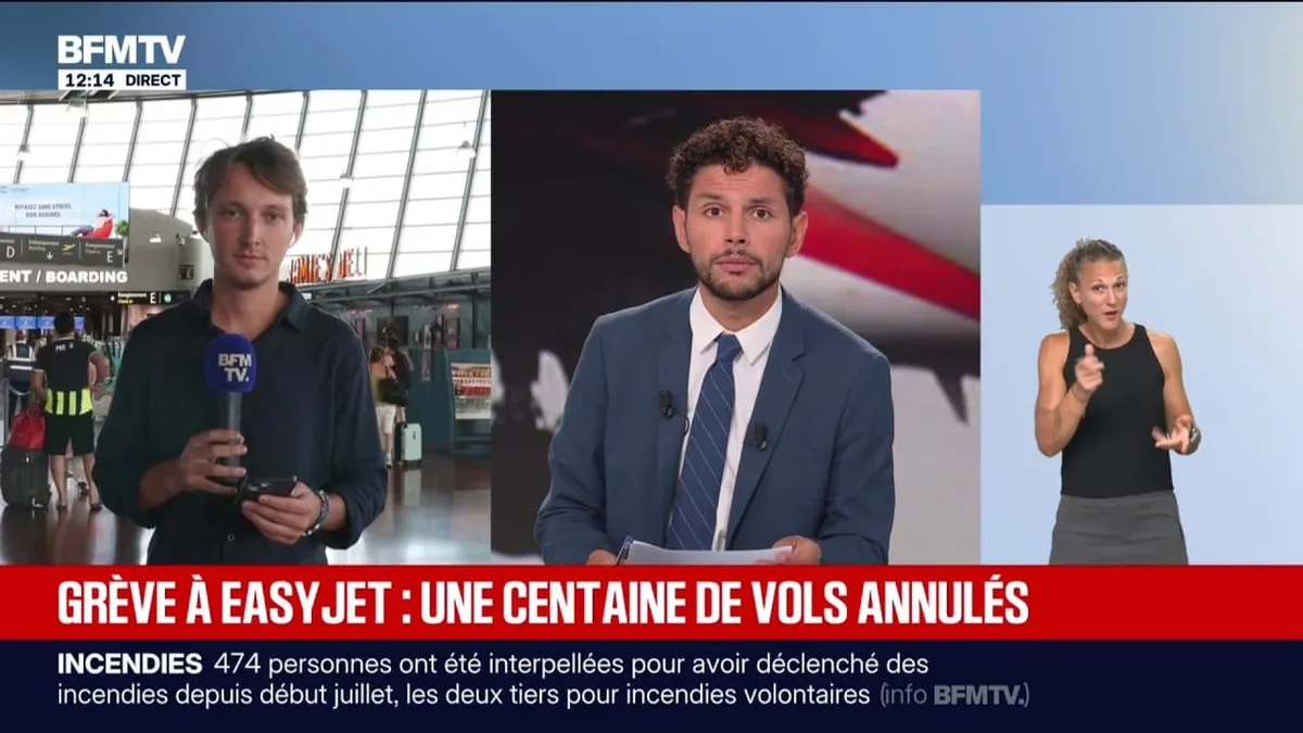 EasyJet: une grève du personnel insatisfait des conditions de travail entraîne une centaine d'annulation