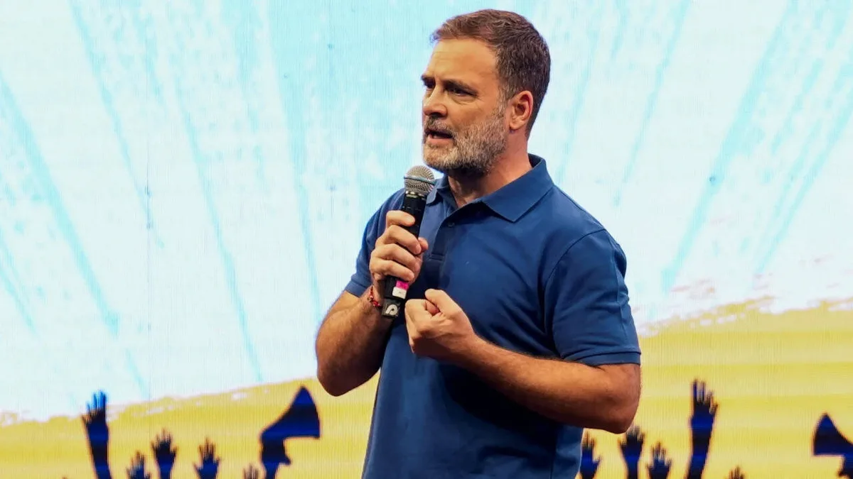 Rahul Gandhi: 'My message to students: you have nothing to fear. We are standing with you'