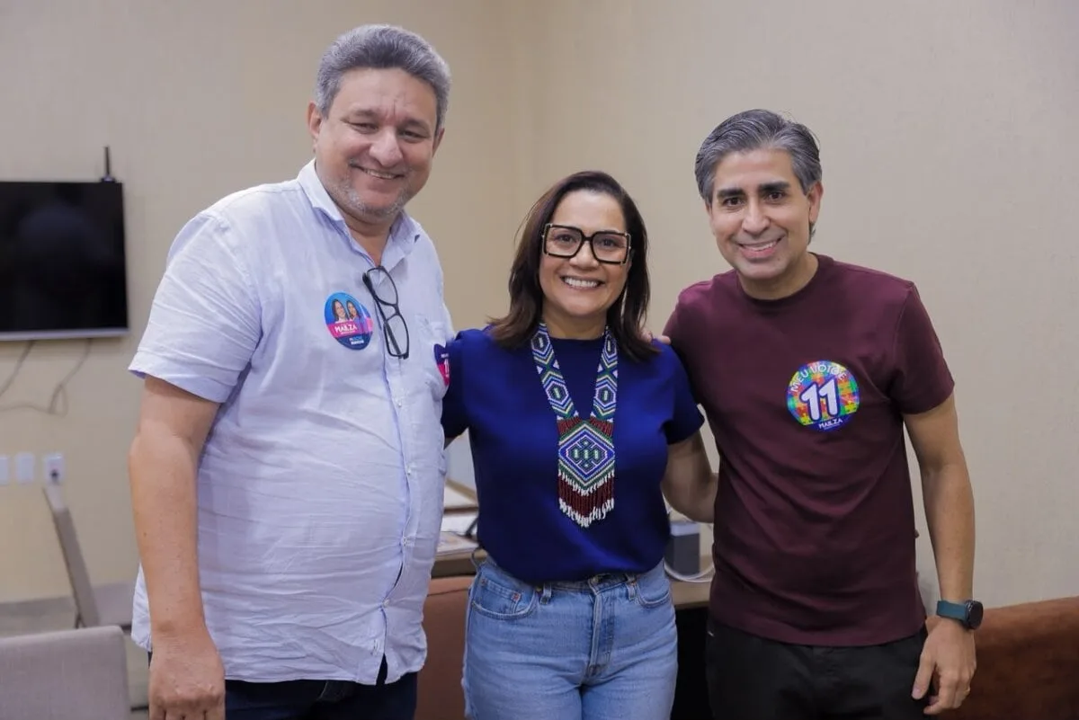 Médico Fabrício Lemos, apresentador do programa Médico 24 Horas, declara apoio a Mailza Assis