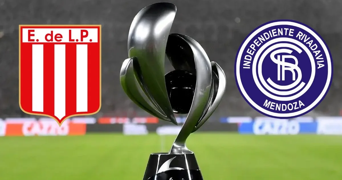 Ahora sí: Estudiantes e Independiente Rivadavia ya tienen fecha para la Supercopa Argentina 2026