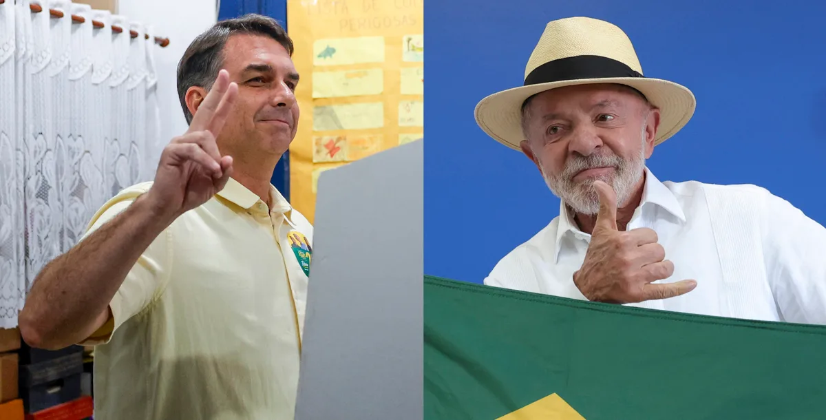 Encuesta de Quaest sitúa a Flávio Bolsonaro dos puntos por encima de Lula