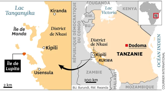 Bras de fer entre la Tanzanie et un milliardaire américain : à qui appartient l’île de Lupita ?