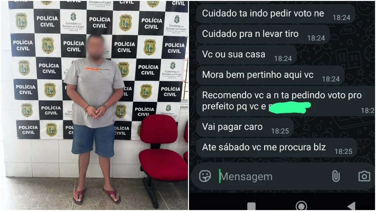 Cidade no Ceará tem extorsões, ameaças e ataques a tiros contra campanha eleitoral atribuídos a facção