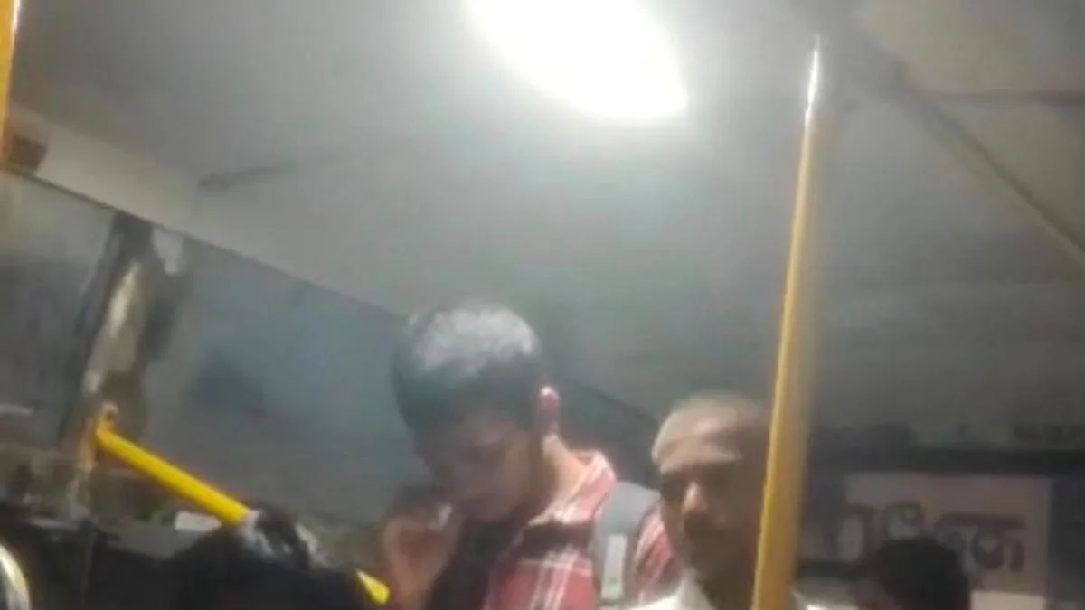 Video shows student collecting fare, issuing tickets on KKRTC bus
