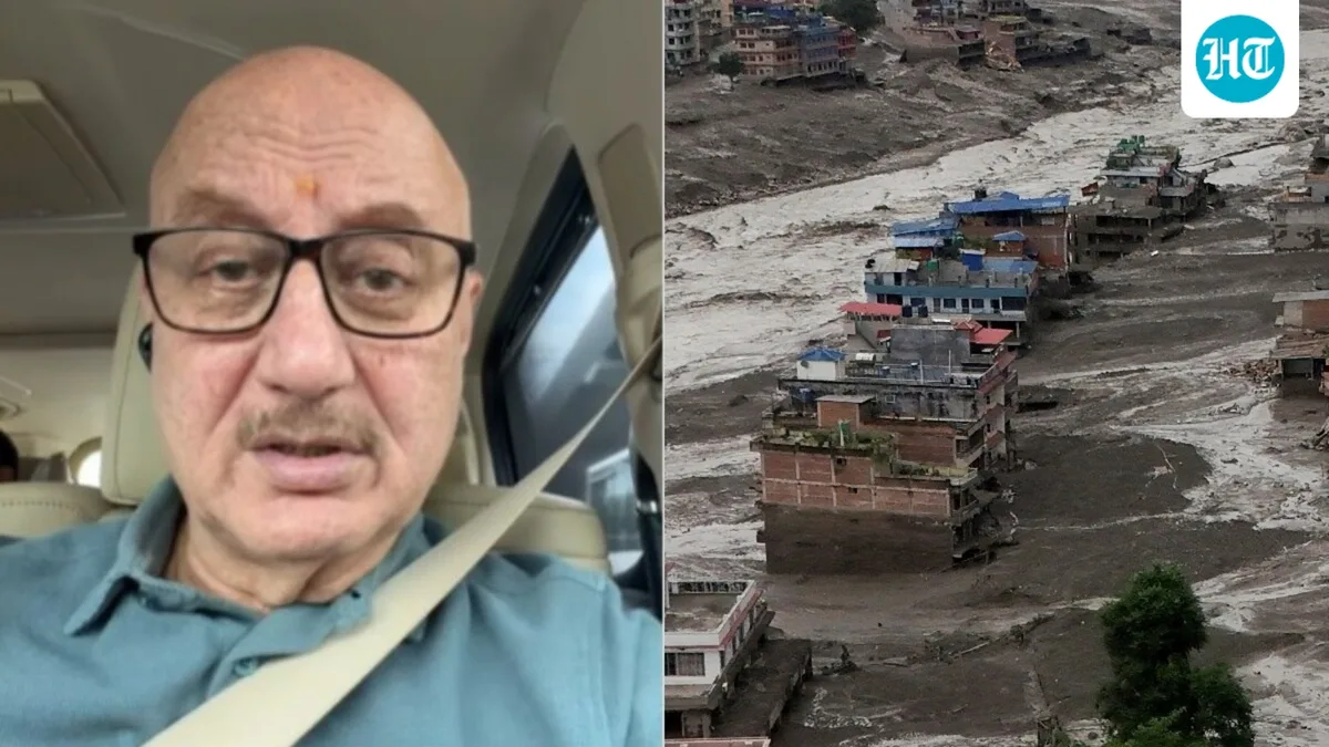 ‘Horrified; let's make sure the people don't feel alone’: Anupam Kher reacts to destruction by Nepal flash floods