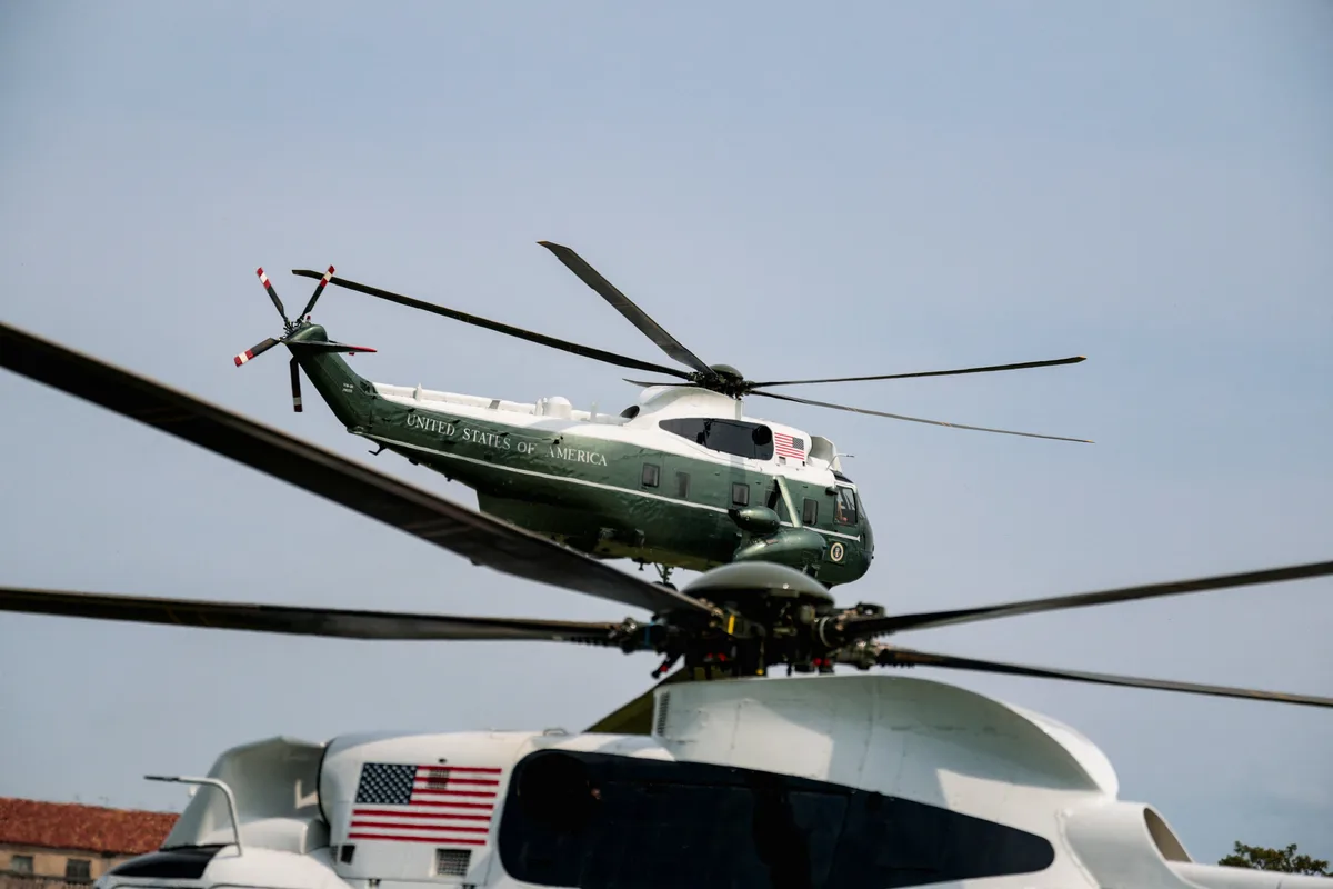 Etats-Unis : les communications avec l’hélicoptère de Donald Trump de nouveau perturbées